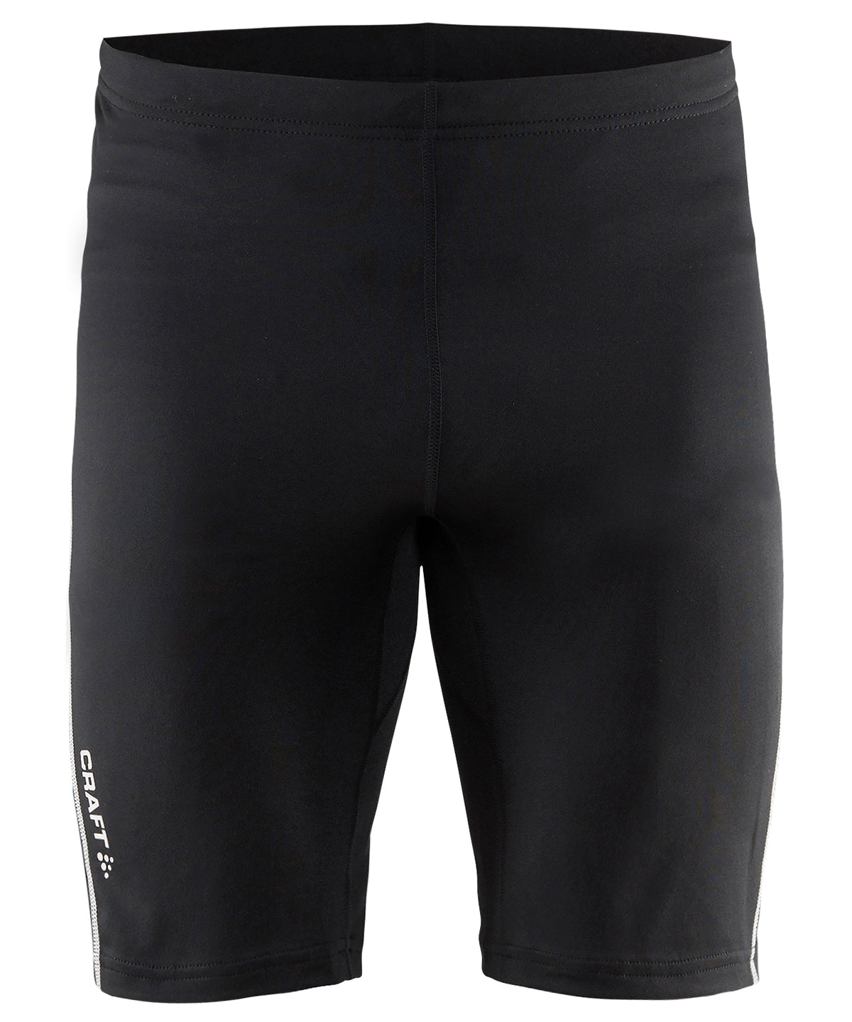 Black - Mind short tights - GarmentEmbroidery