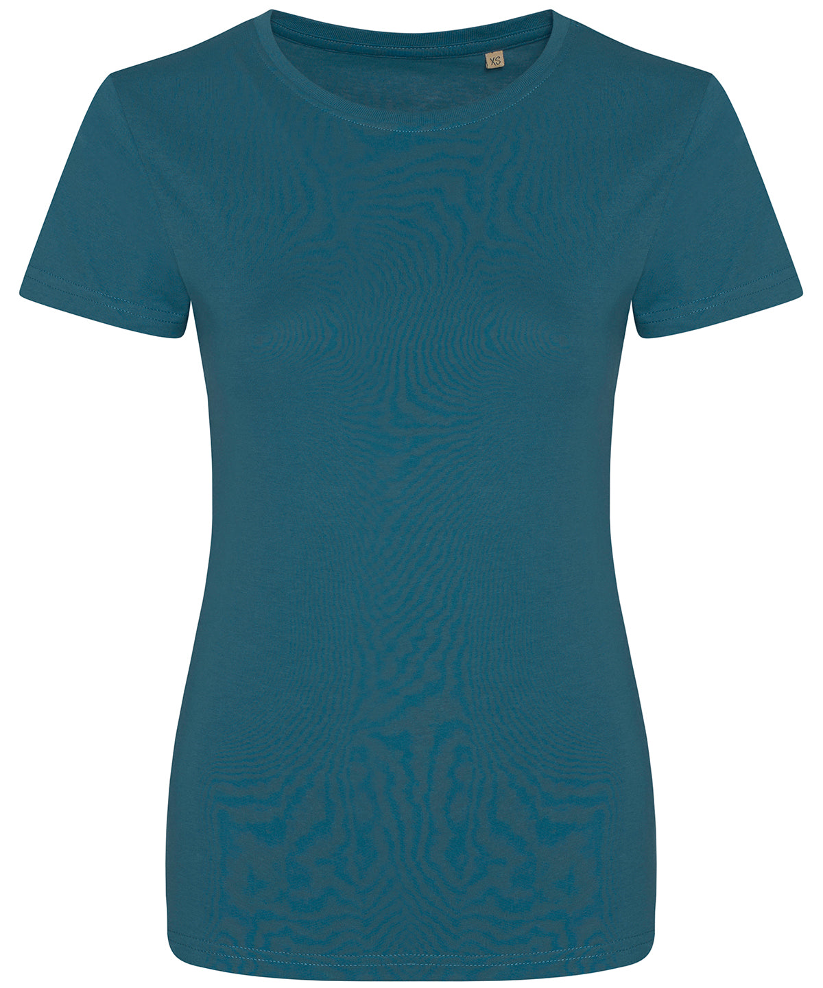 Ink Blue - Women's Cascade organic tee - GarmentEmbroidery
