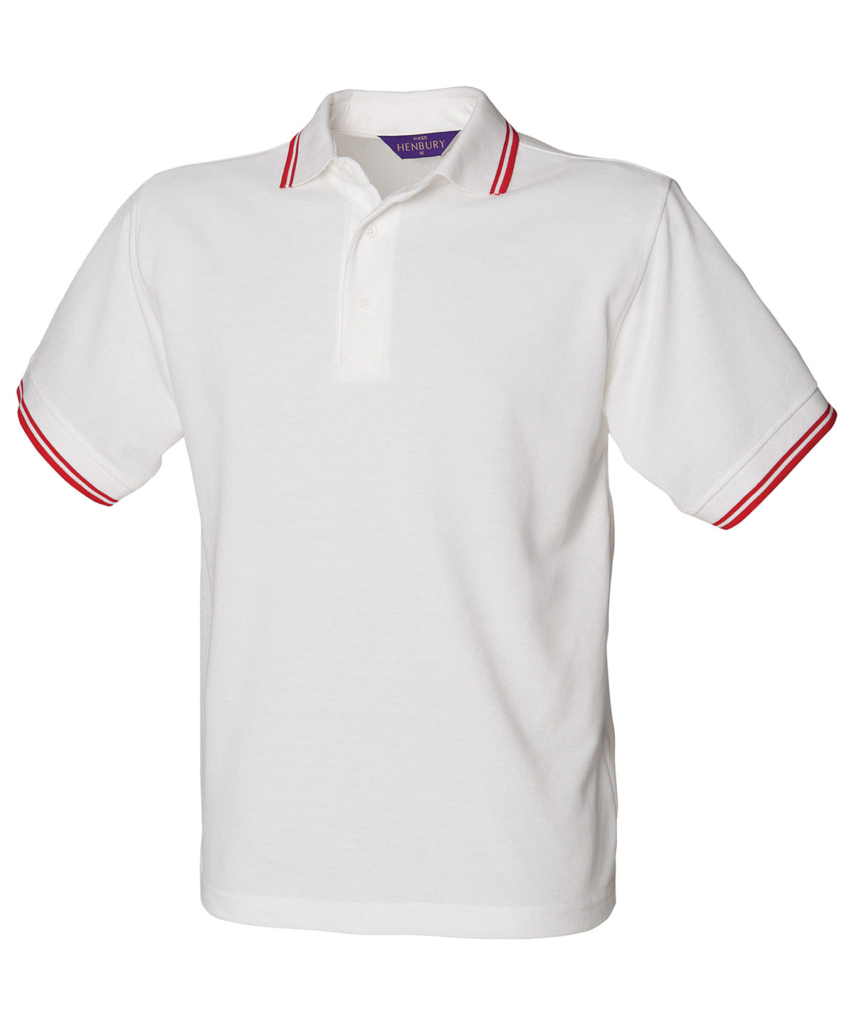 65/35 tipped piqué polo shirt