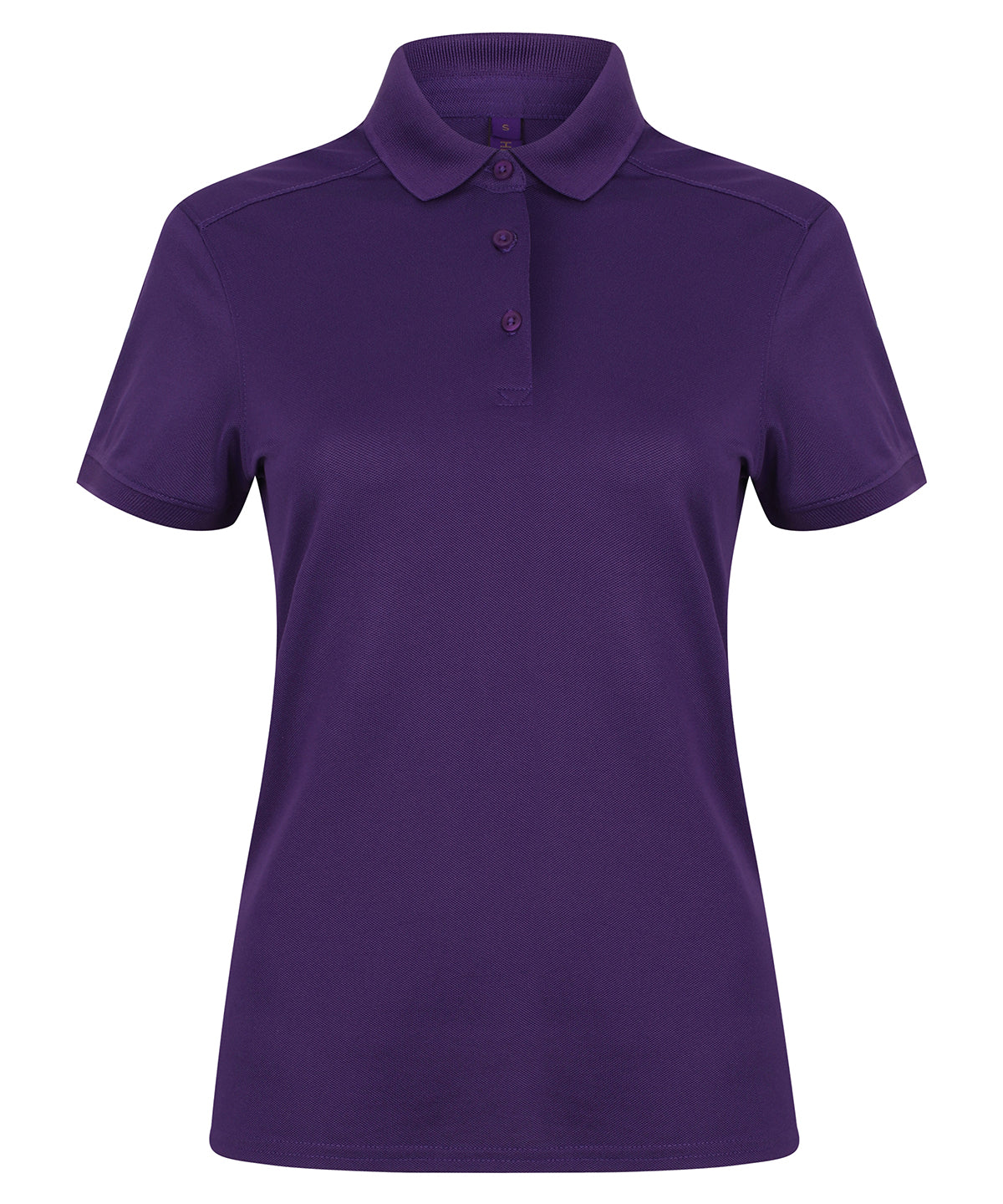 Women's stretch polo shirt with wicking finish (slim fit)