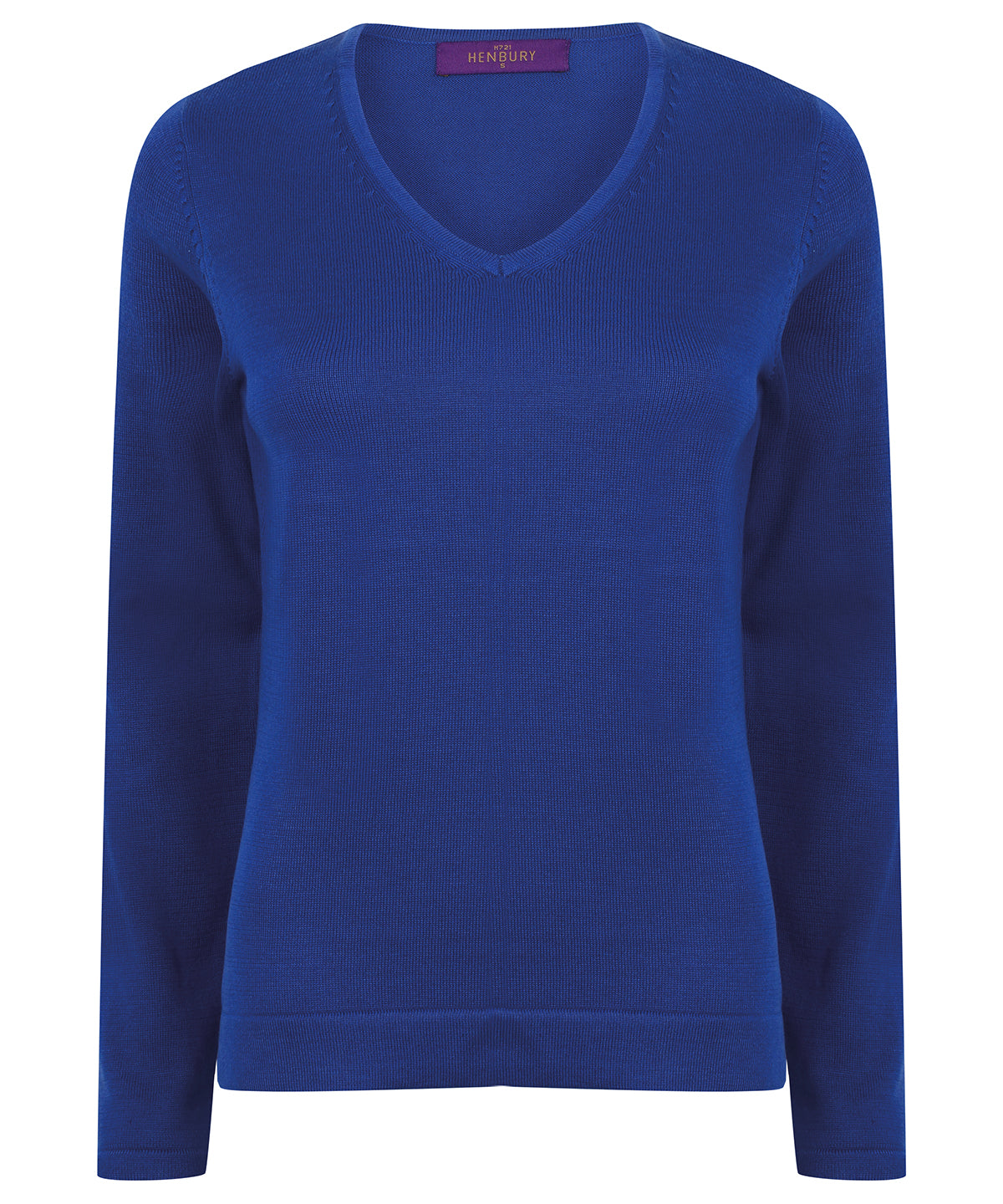 Women's 12 gauge v-neck jumper