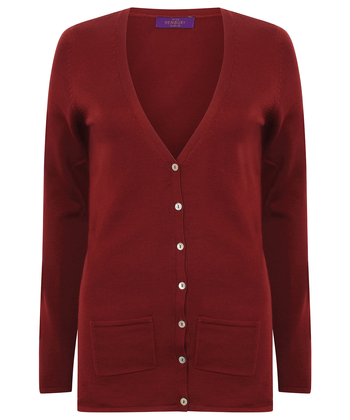 Women's v-button cardigan