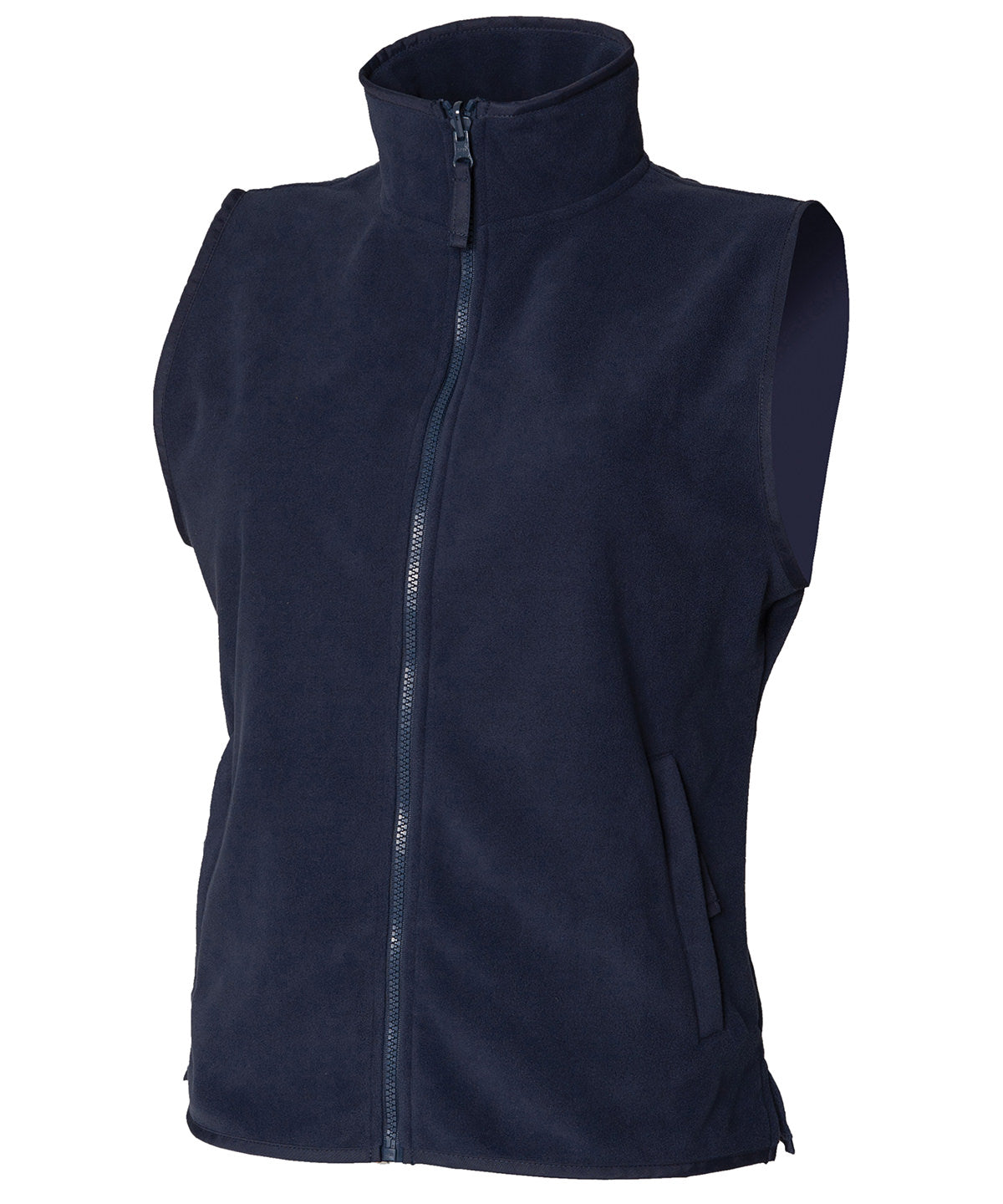 Women's sleeveless microfleece jacket