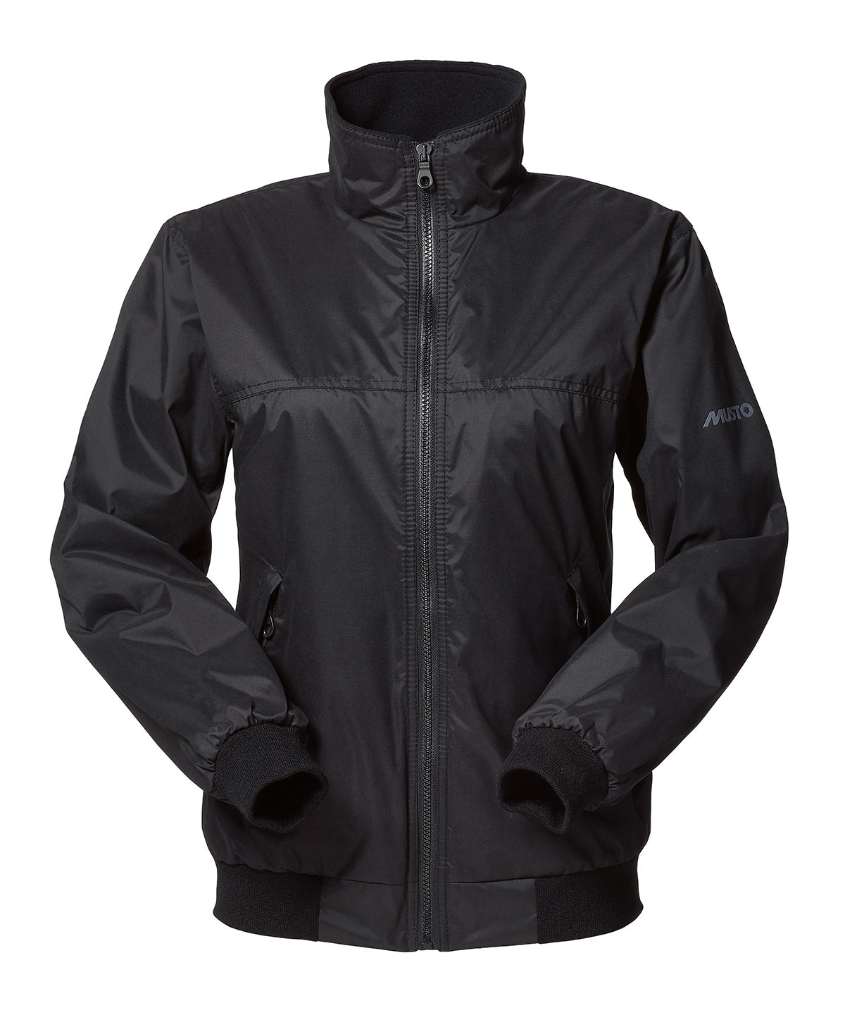 Black/Black - Women's snug blouson - GarmentEmbroidery