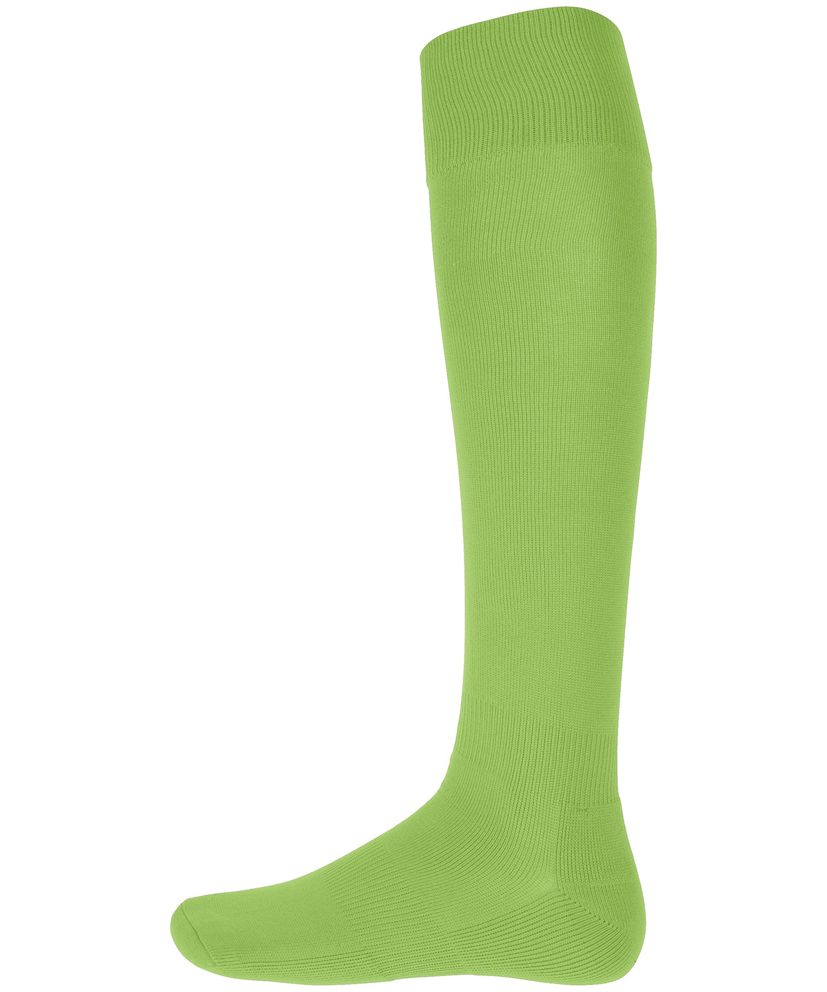 Sporty Lime - Plain sports socks - GarmentEmbroidery