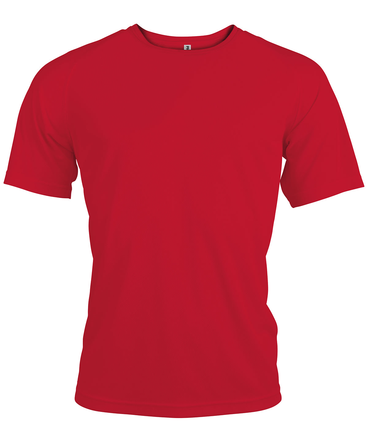 Red - Men's short-sleeved sports T-shirt - GarmentEmbroidery
