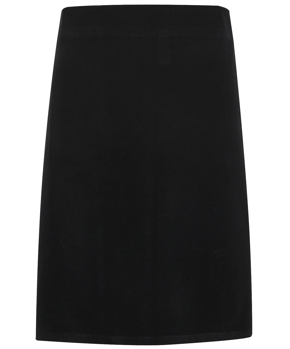 Black - Calibre heavy cotton canvas waist apron - GarmentEmbroidery