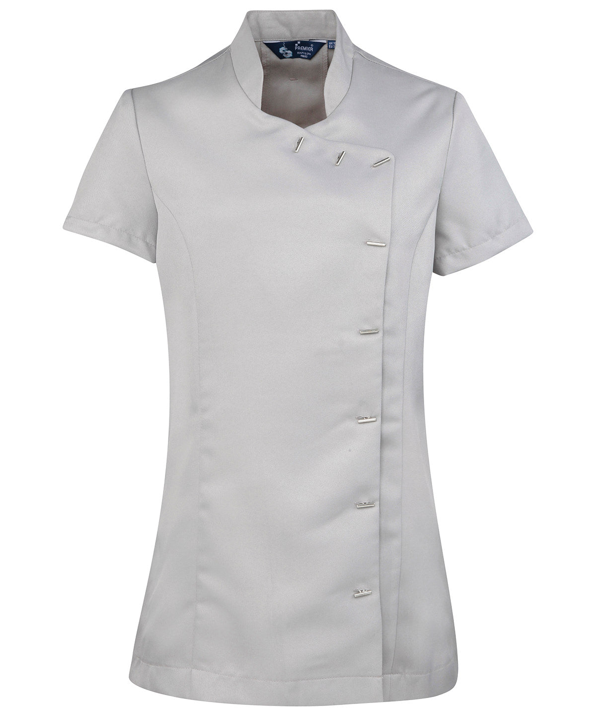 Silver - Orchid beauty and spa tunic - GarmentEmbroidery
