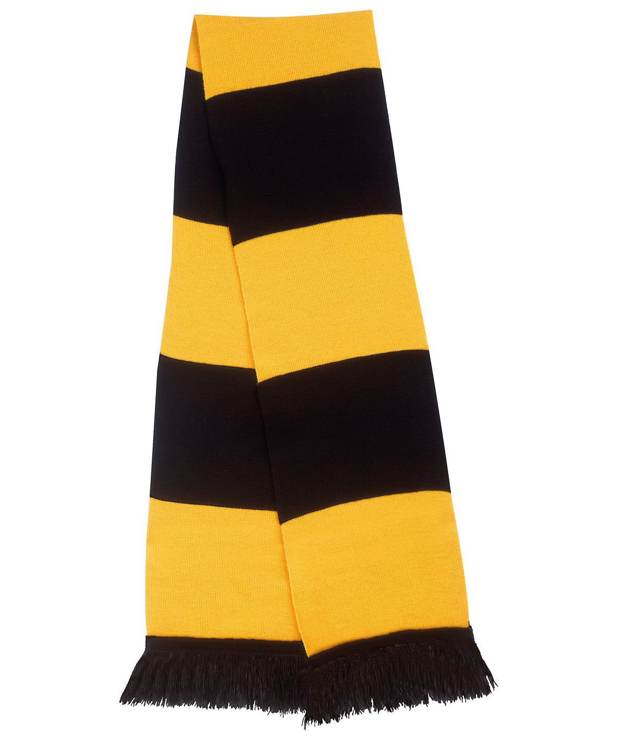Black/Gold - Team scarf - GarmentEmbroidery