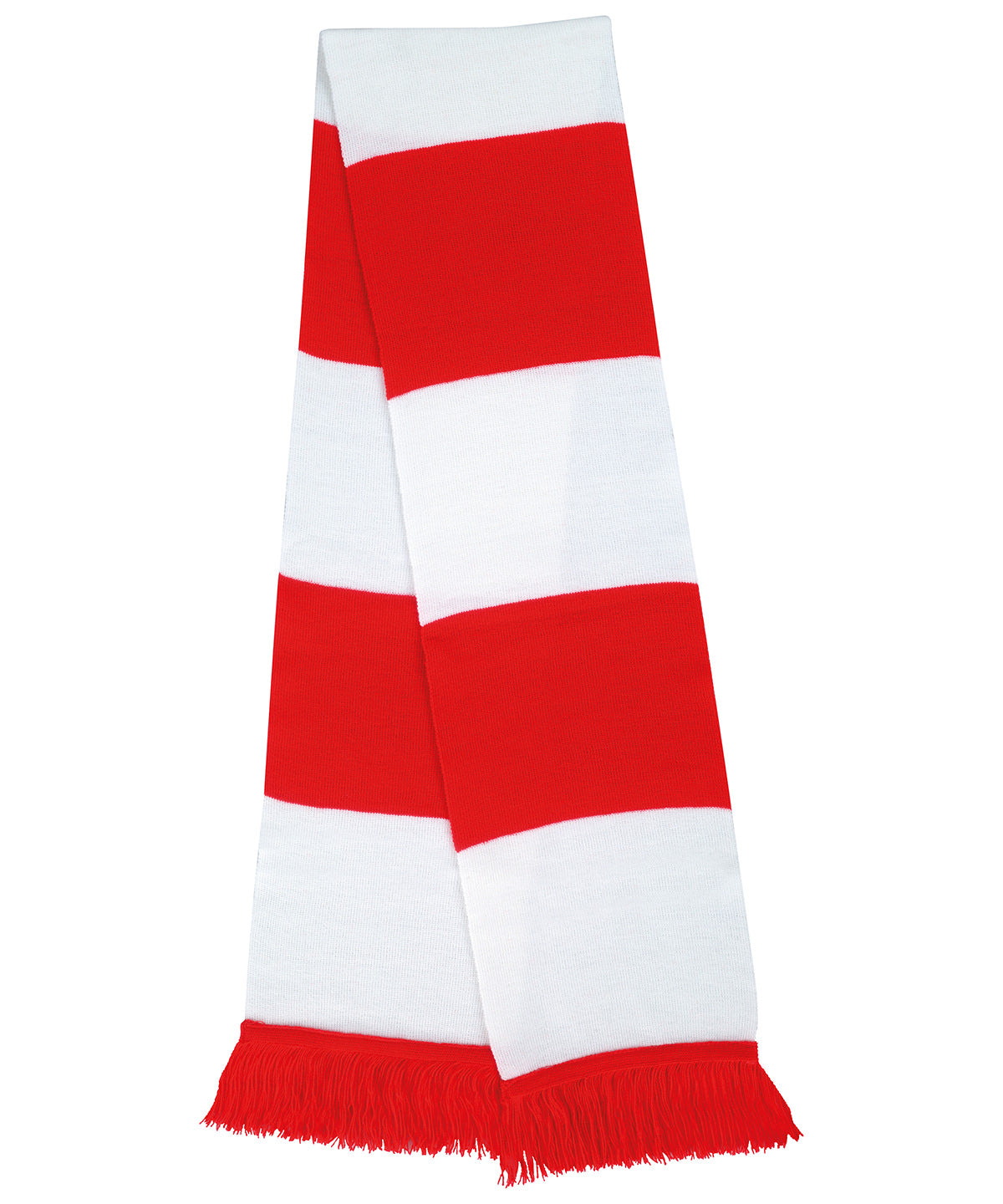 Red/White - Team scarf - GarmentEmbroidery