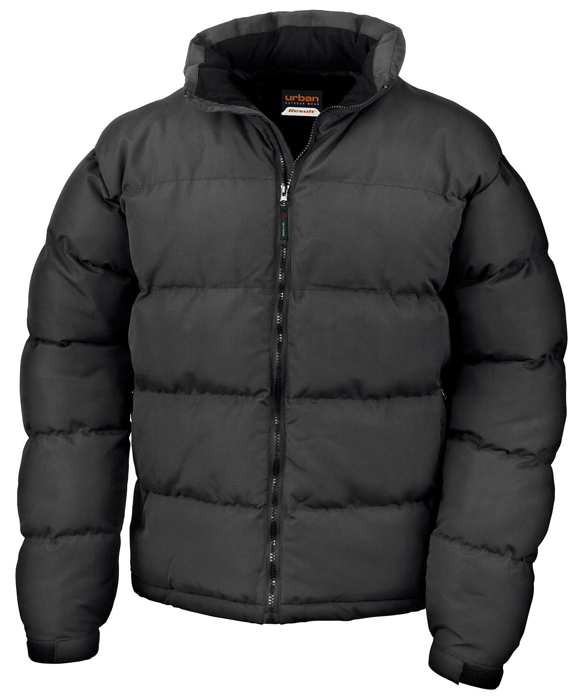 Black - Holkham down-feel jacket - GarmentEmbroidery