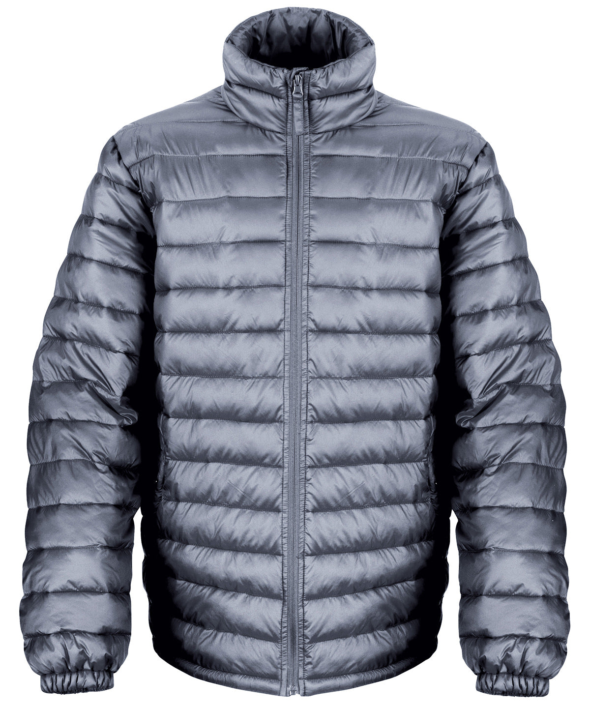Frost Grey - Ice bird padded jacket - GarmentEmbroidery
