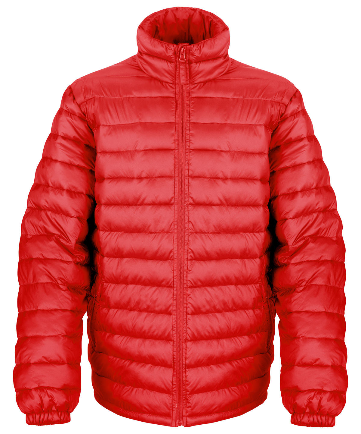 Red - Ice bird padded jacket - GarmentEmbroidery