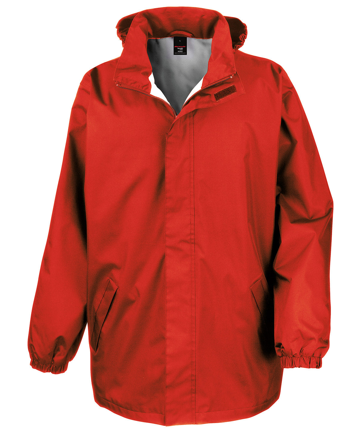 Red - Core midweight jacket - GarmentEmbroidery