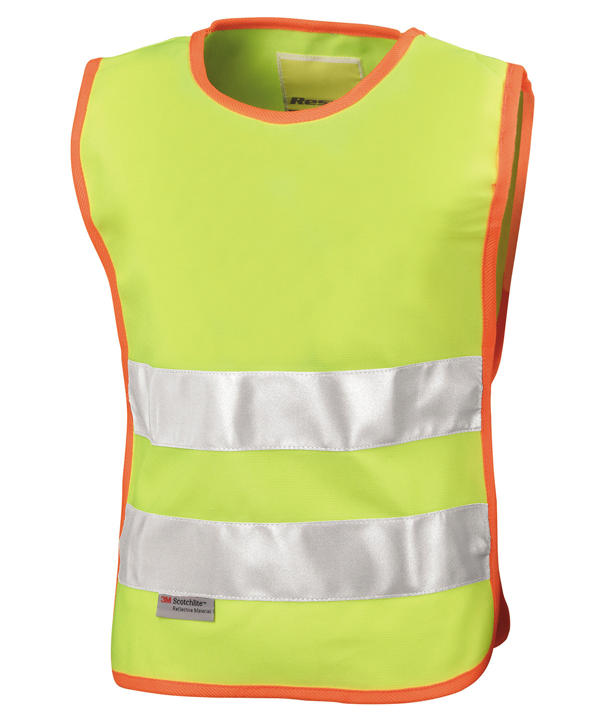 Fluorescent Yellow - Junior hi-viz tabard - GarmentEmbroidery