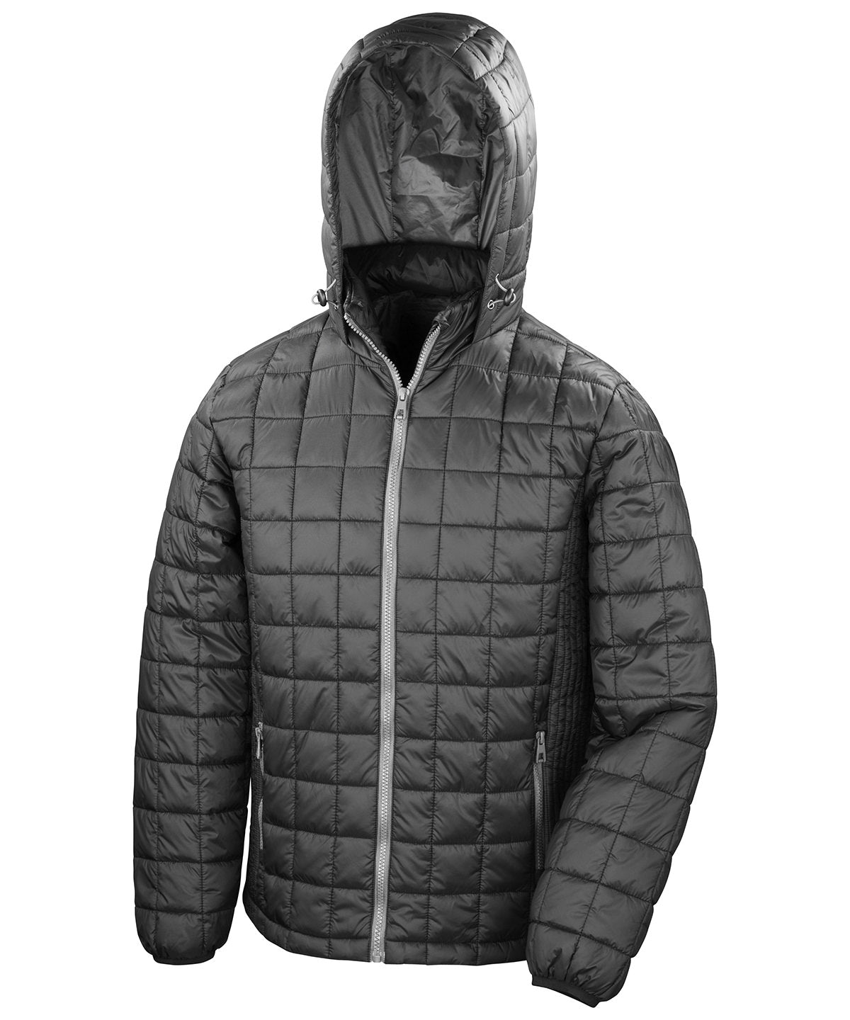 Black/Phantom Grey - Urban blizzard jacket - GarmentEmbroidery