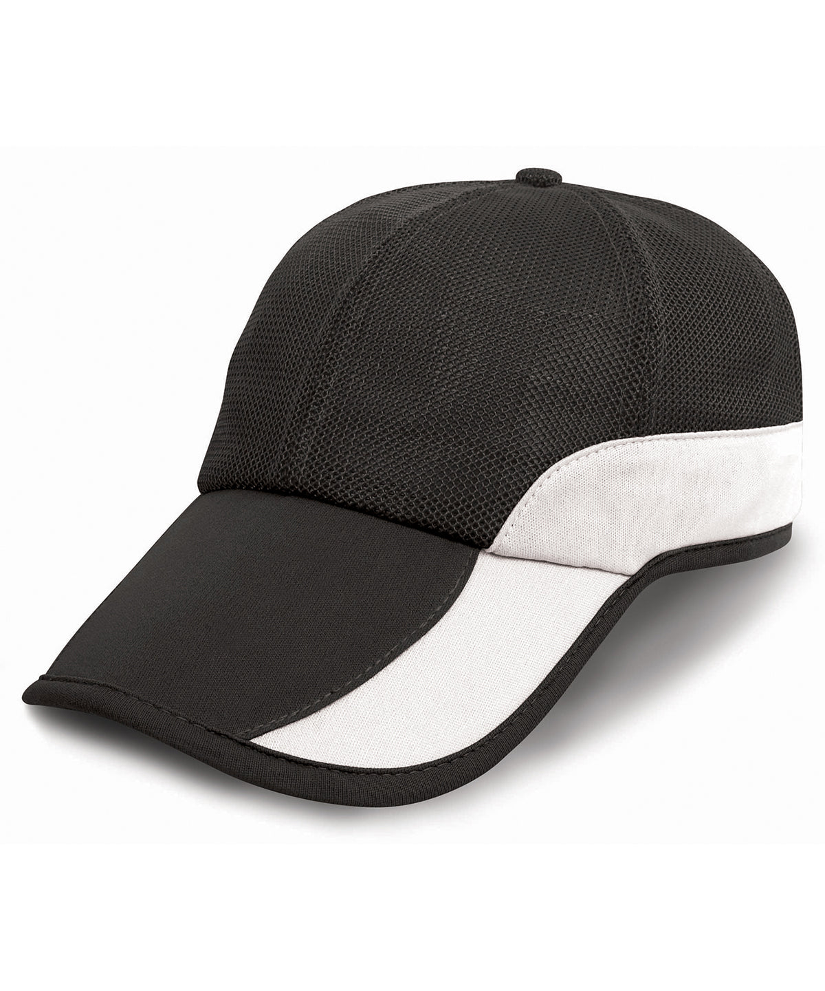 Black/White - Addi mesh cap - GarmentEmbroidery