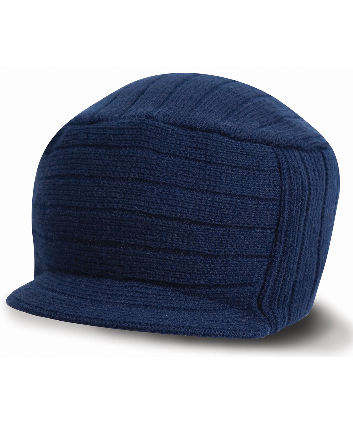 Navy - Esco urban knitted hat - GarmentEmbroidery