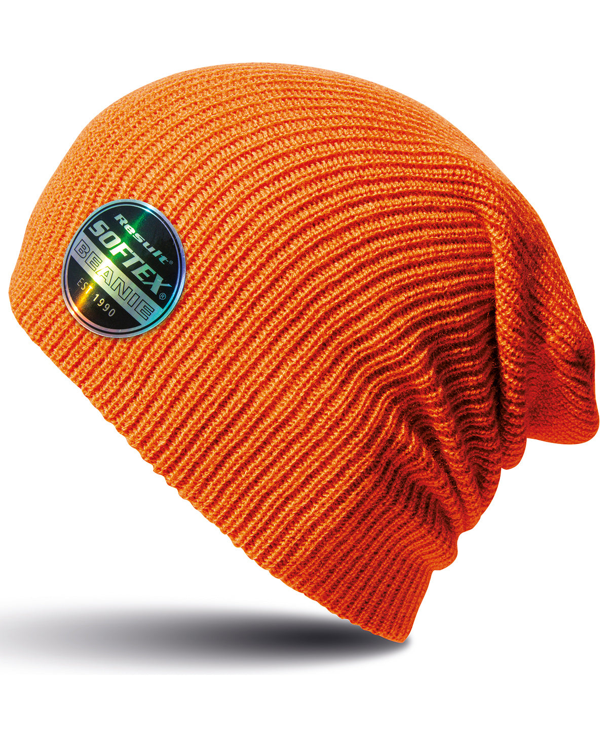 Orange - Core Softex® beanie - GarmentEmbroidery