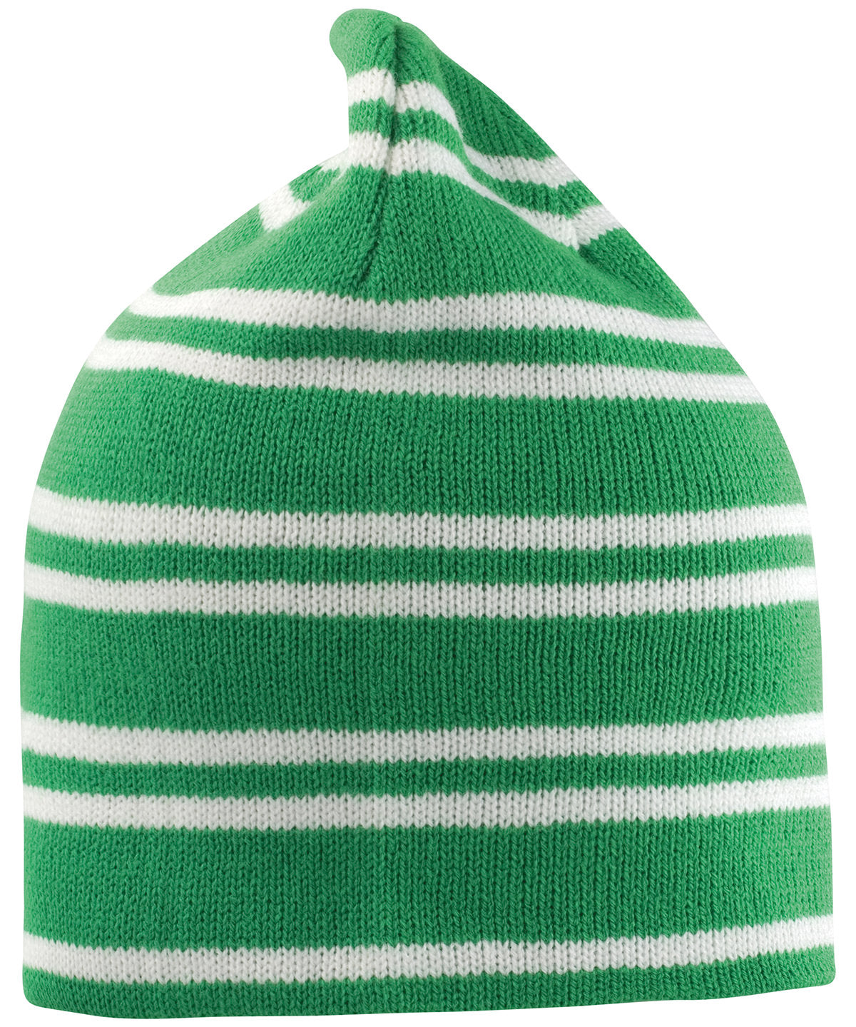 Kelly Green/White/Kelly Green - Team reversible beanie - GarmentEmbroidery