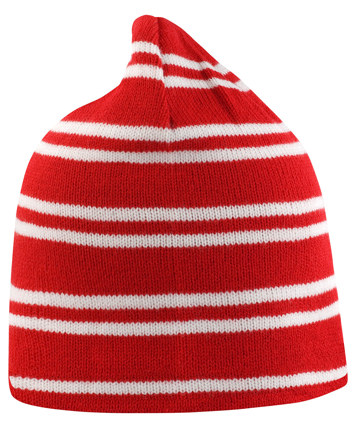 Red/White/Red - Team reversible beanie - GarmentEmbroidery