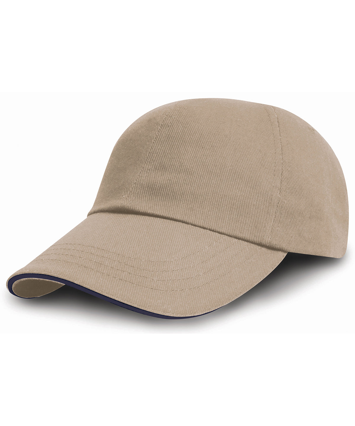Putty/Navy - Printer's/embrioderer's cap - GarmentEmbroidery