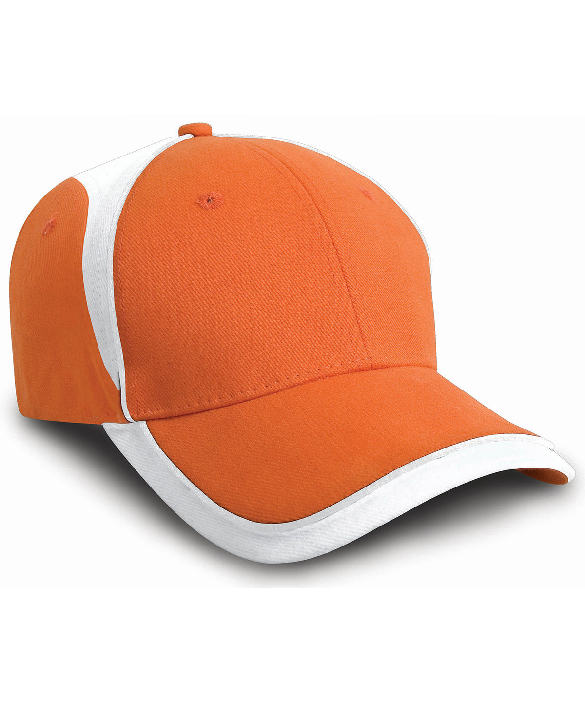 Orange/White - National cap - GarmentEmbroidery