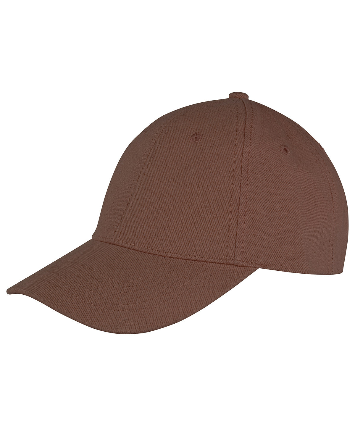 Chocolate Brown - Memphis 6-panel brushed cotton low profile cap - GarmentEmbroidery