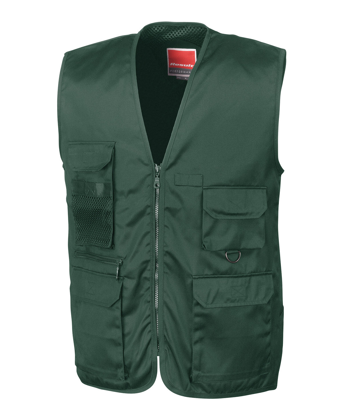 Lichen Green - Adventure safari waistcoat - GarmentEmbroidery