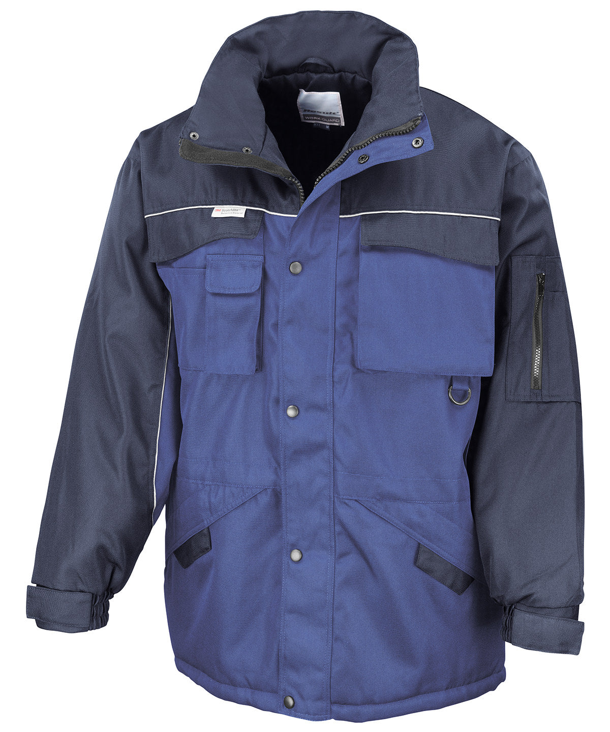 Royal/Navy - Work-Guard heavy-duty combo coat - GarmentEmbroidery