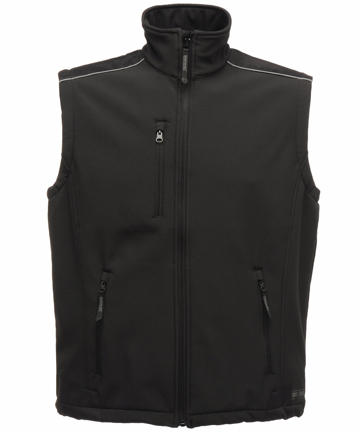 Black - Sandstorm workwear softshell bodywarmer - GarmentEmbroidery