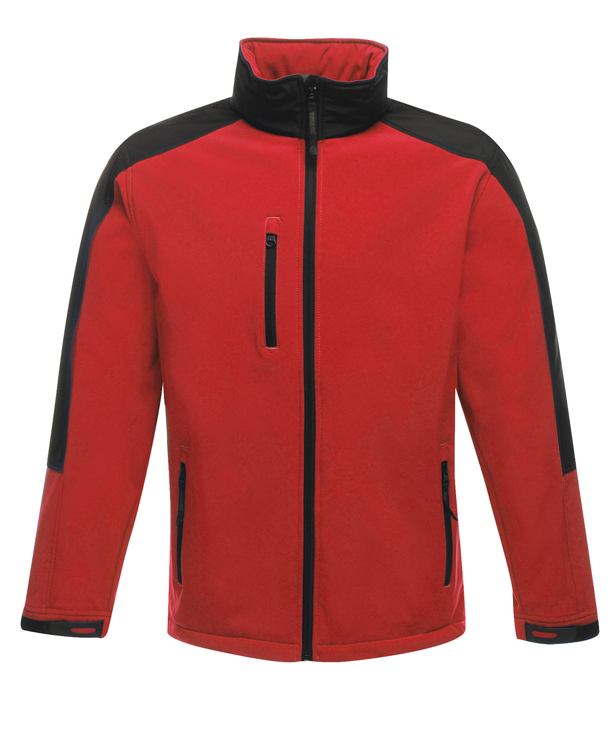 Classic Red/Black - Hydroforce 3-layer softshell - GarmentEmbroidery