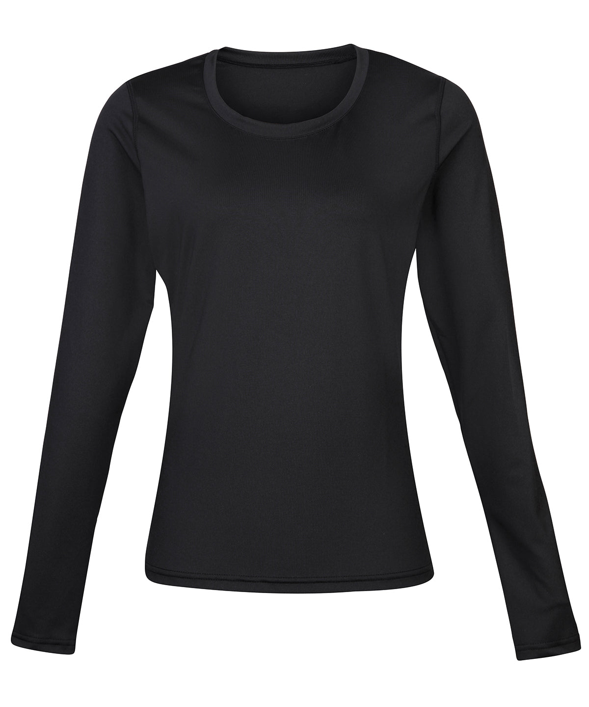 Black - Women's Rhino baselayer long sleeve - GarmentEmbroidery