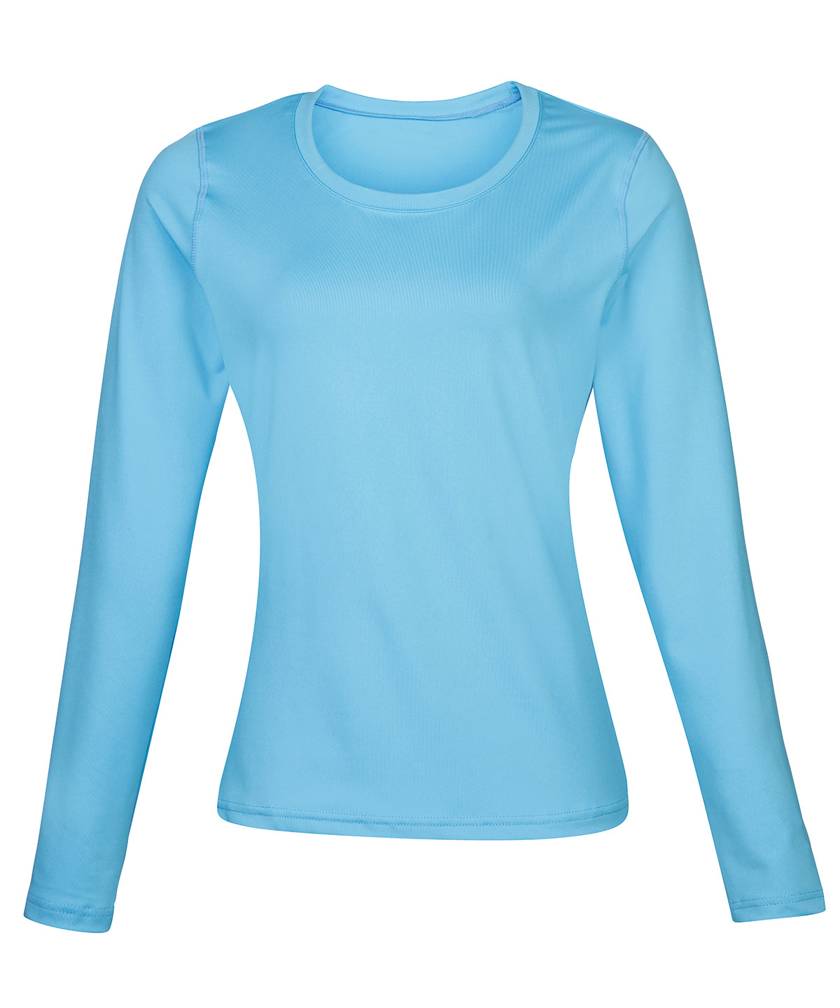 Light Blue - Women's Rhino baselayer long sleeve - GarmentEmbroidery
