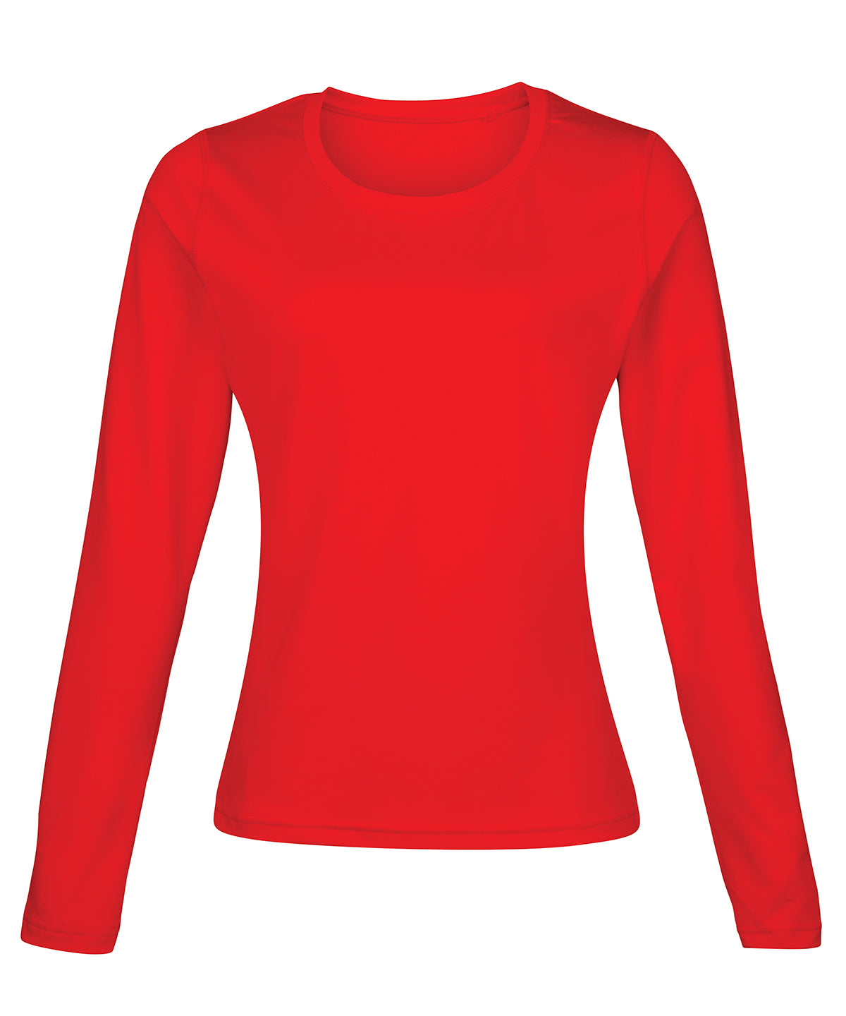 Red - Women's Rhino baselayer long sleeve - GarmentEmbroidery