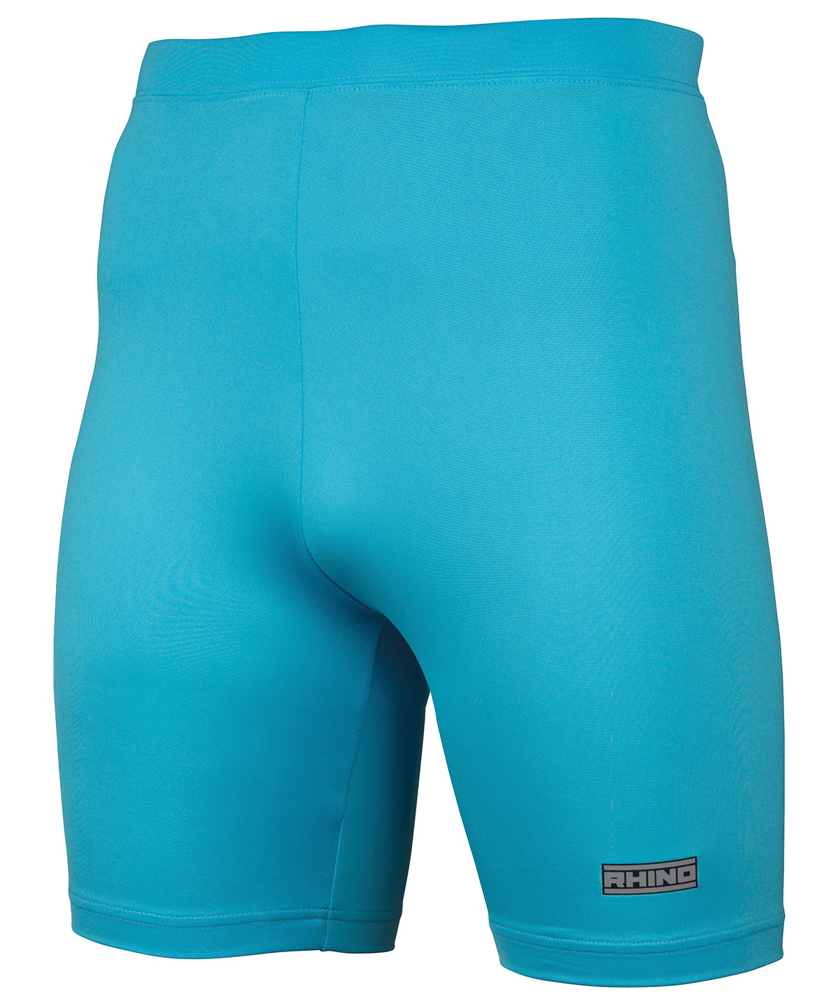 Light Blue - Rhino baselayer shorts - GarmentEmbroidery