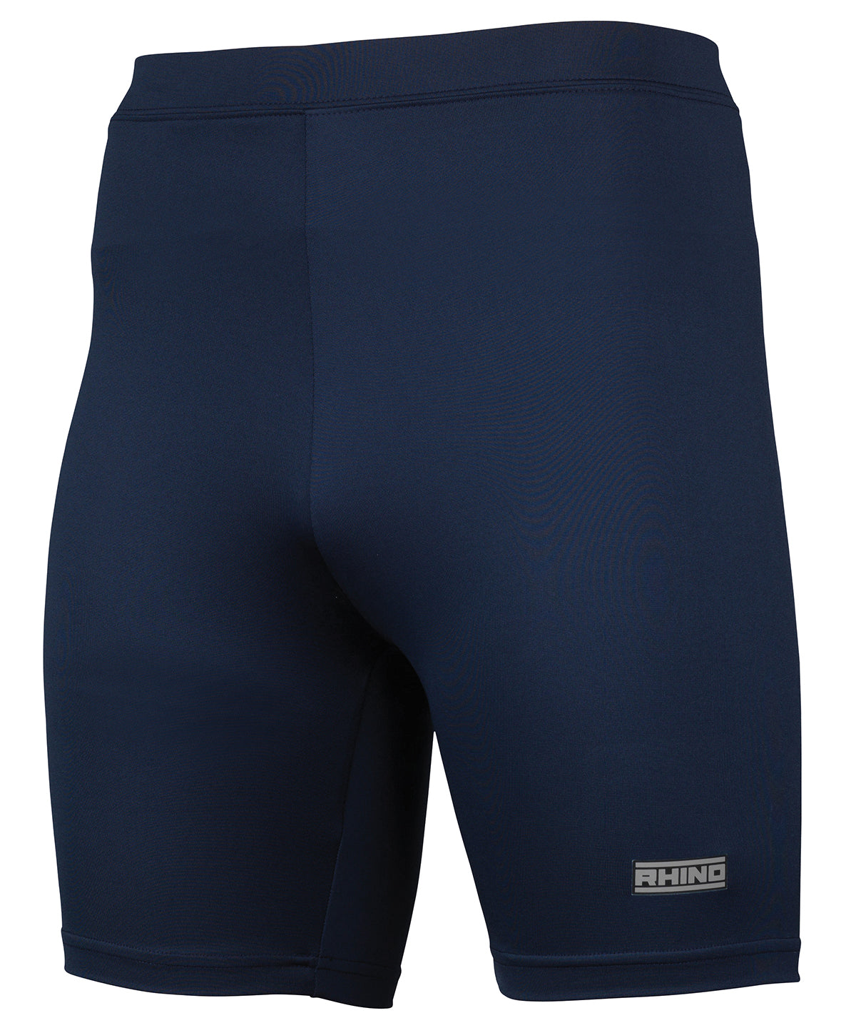 Navy - Rhino baselayer shorts - GarmentEmbroidery