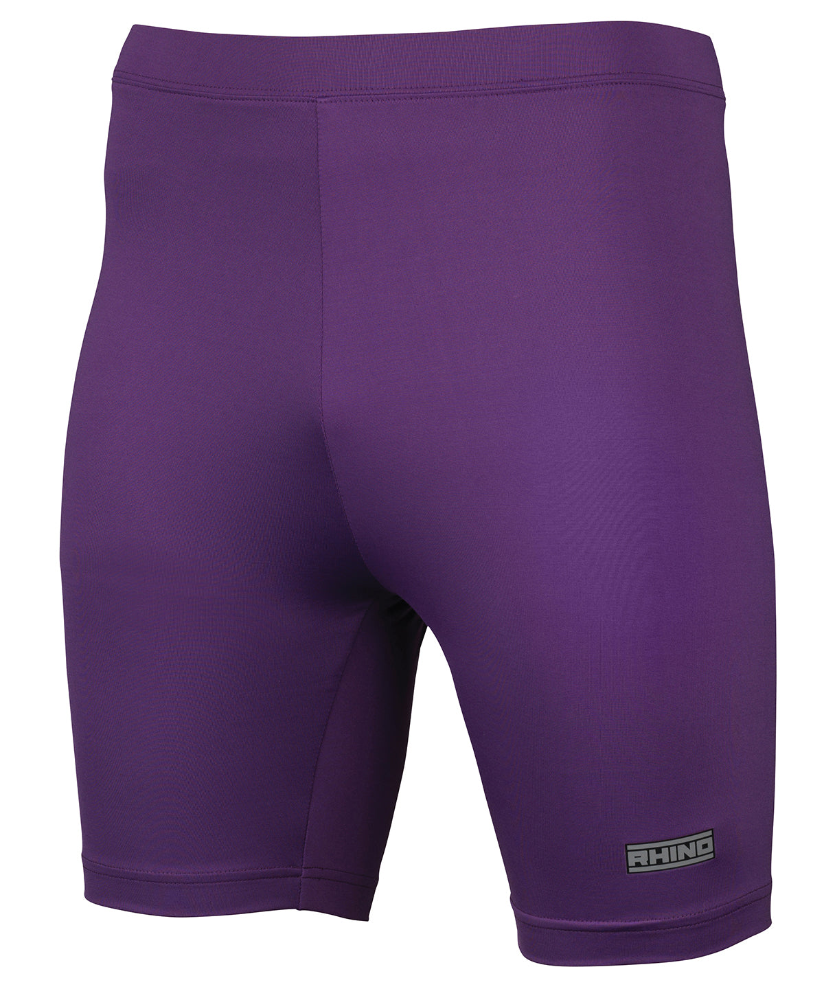 Purple - Rhino baselayer shorts - GarmentEmbroidery