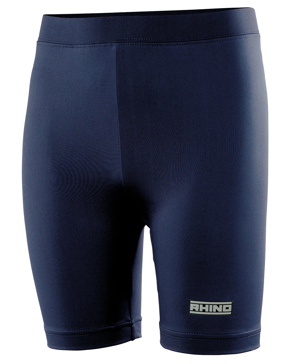 Navy - Rhino baselayer shorts - juniors - GarmentEmbroidery