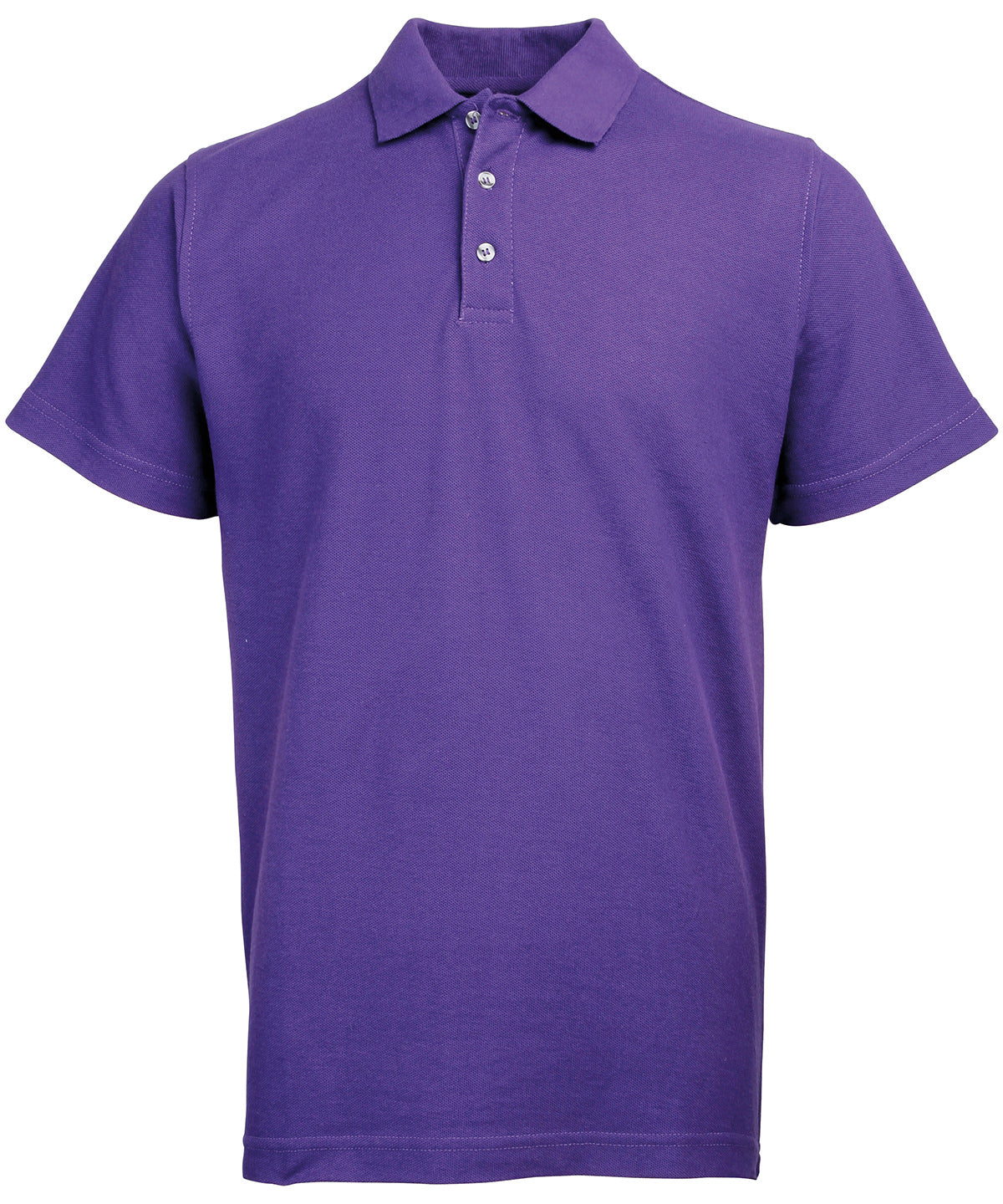 Purple - Heavyweight workwear polo - GarmentEmbroidery
