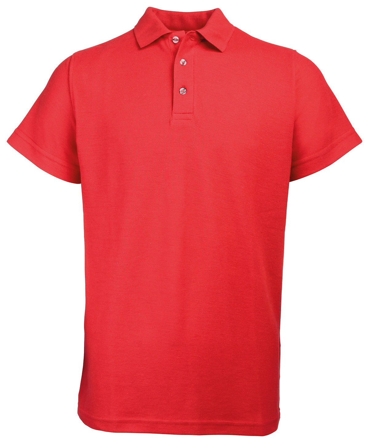 Red - Heavyweight workwear polo - GarmentEmbroidery