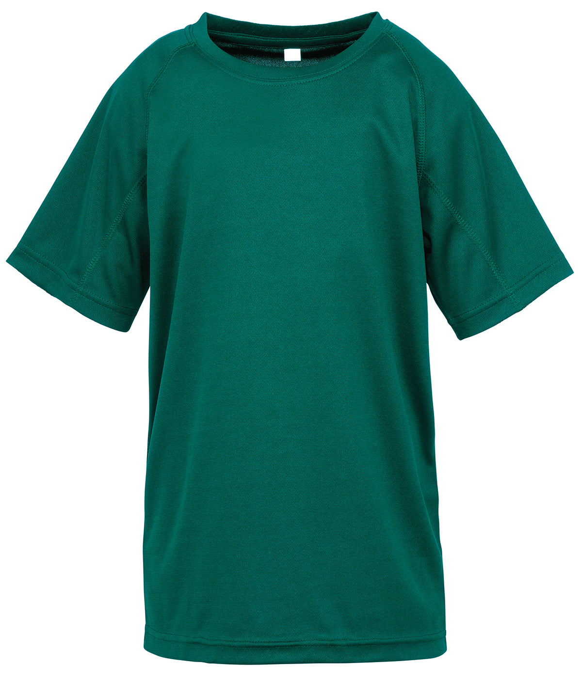 Bottle Green - Junior performance aircool tee - GarmentEmbroidery