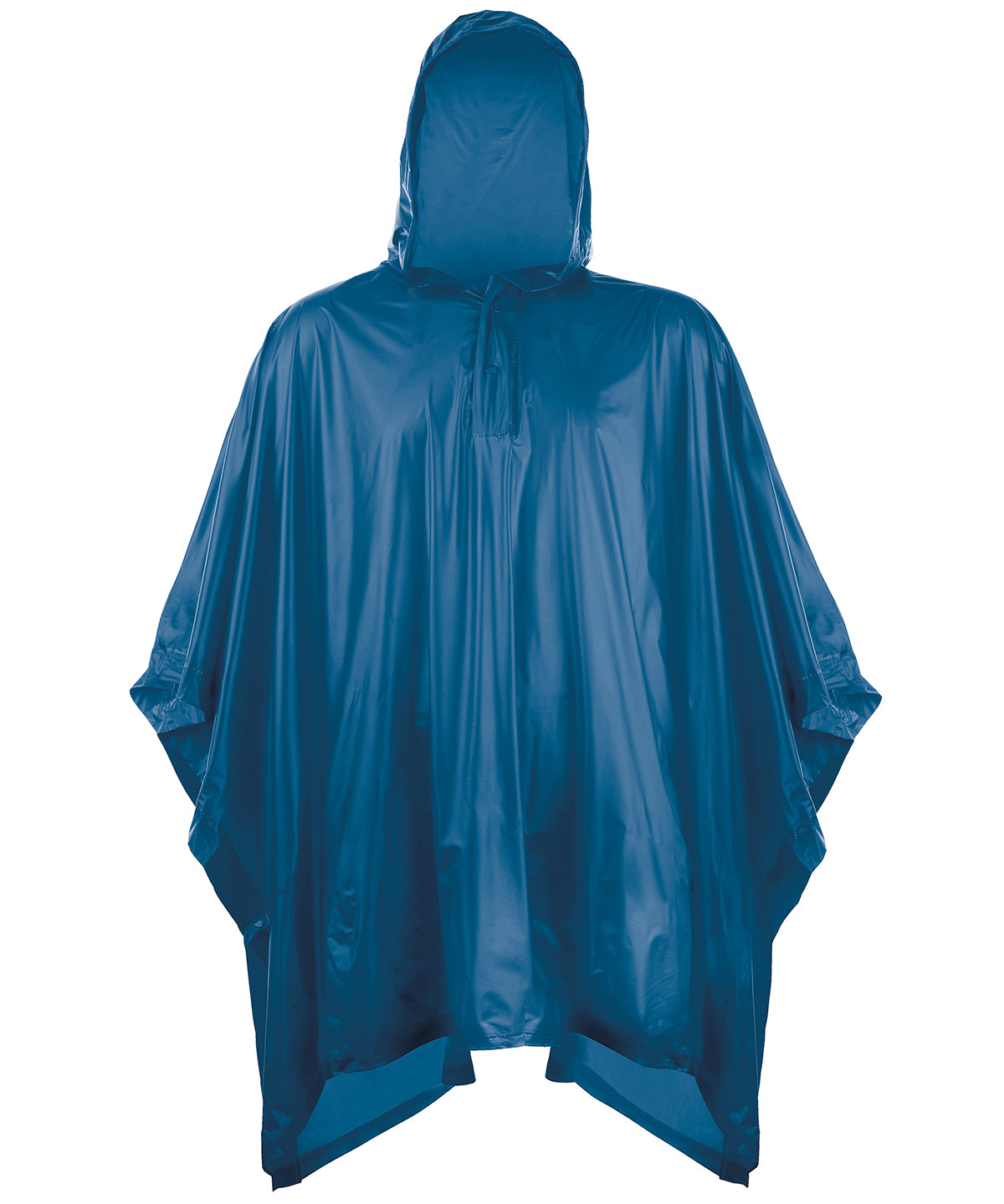Navy - Kids plastic poncho - GarmentEmbroidery
