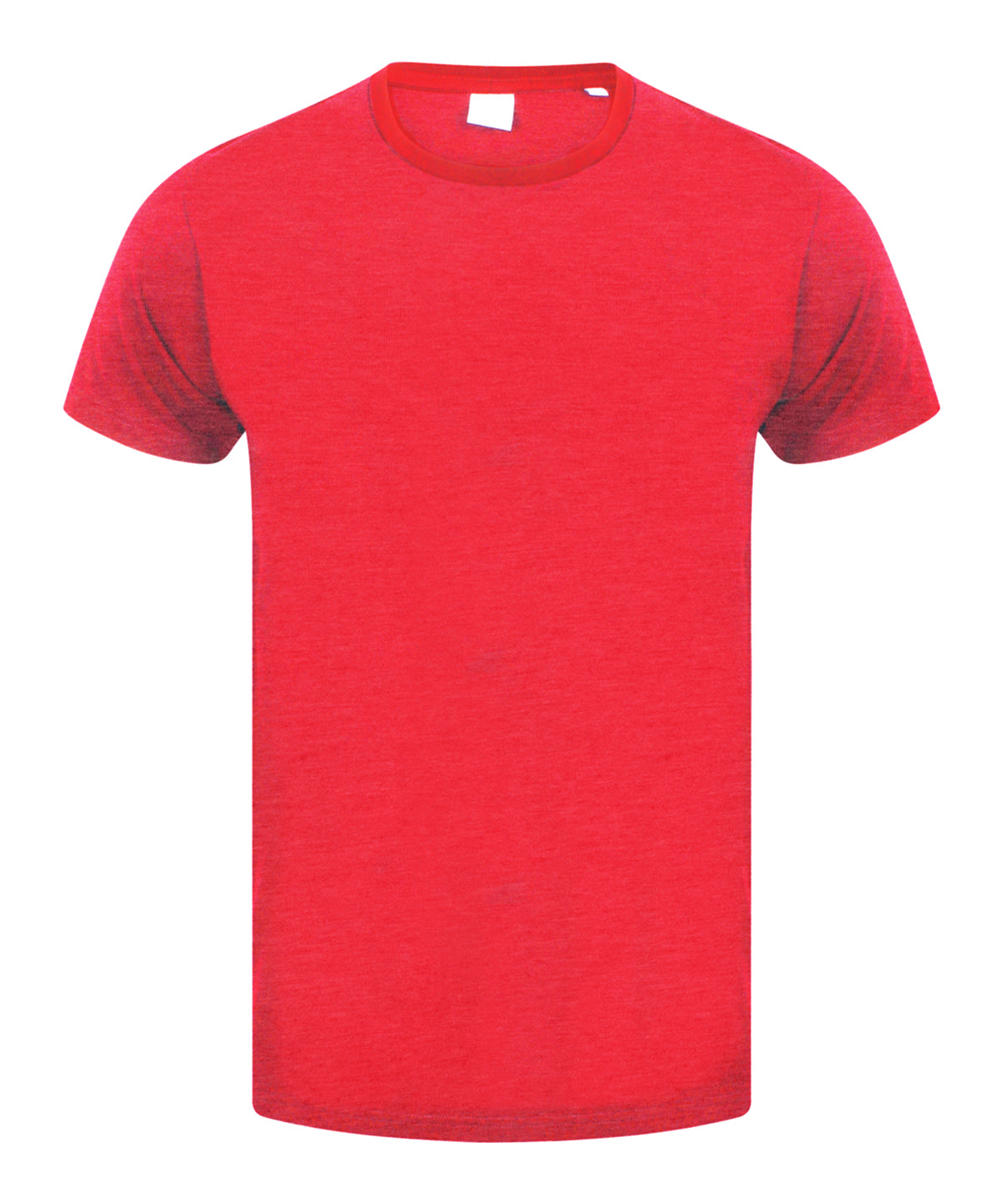 Heather Red - Men's feel good stretch t-shirt - GarmentEmbroidery