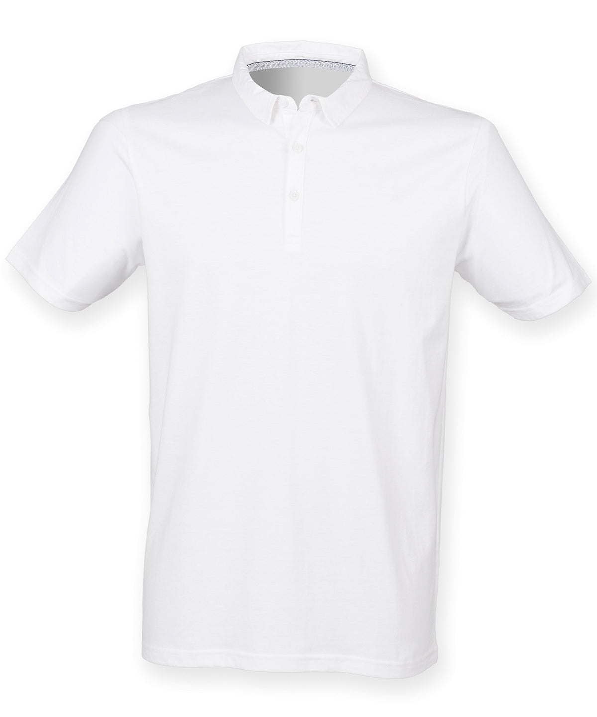 White - Fashion polo - GarmentEmbroidery
