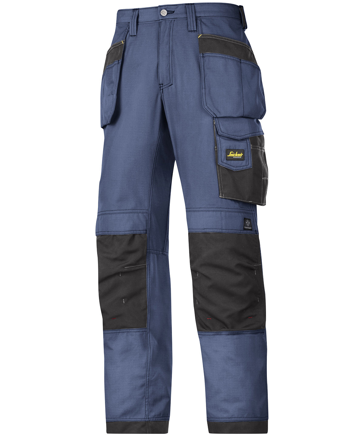 Navy/Black - Ripstop trousers (3213) - GarmentEmbroidery