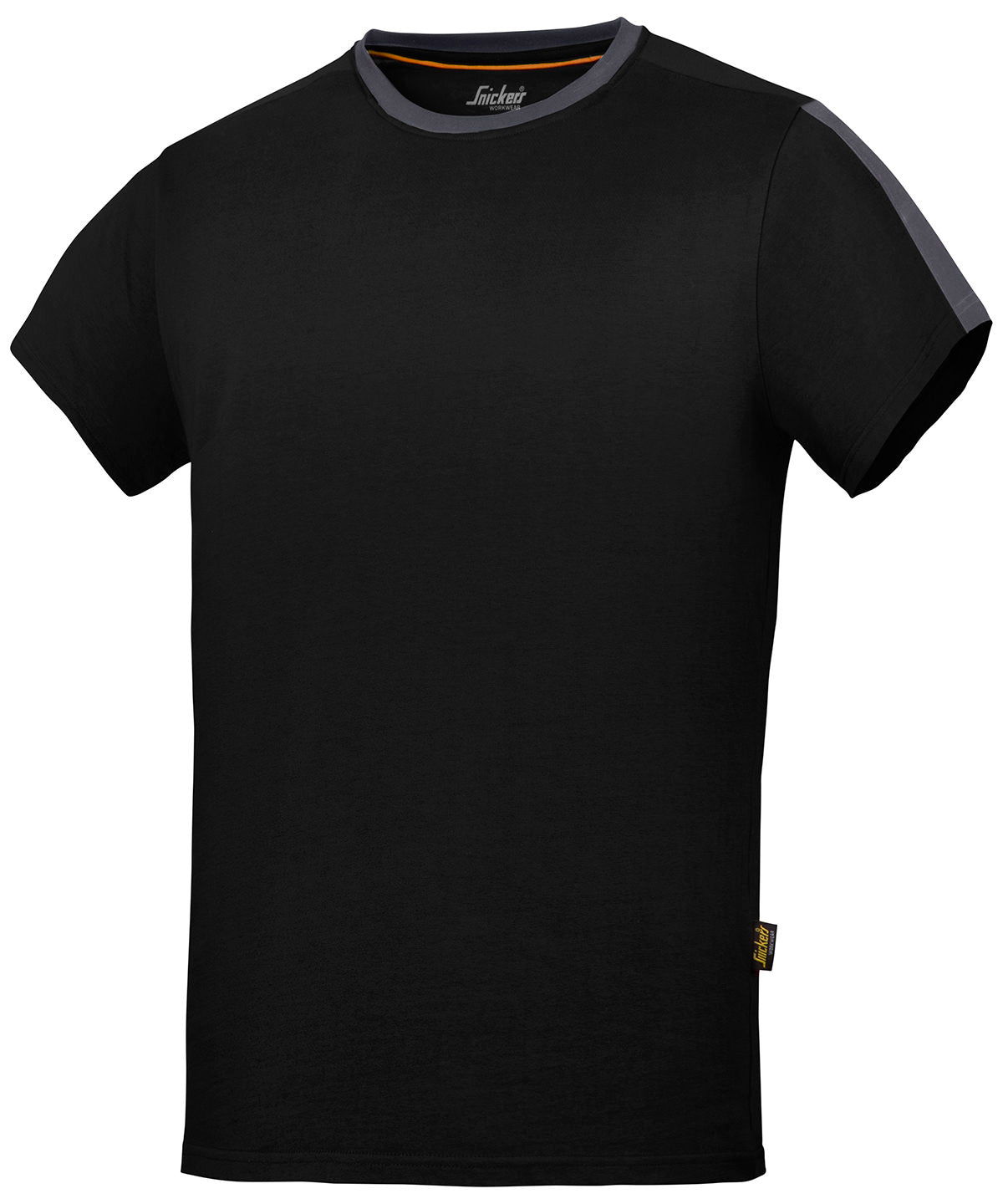 Black/Steel Grey - AllroundWork t-shirt (2518) - GarmentEmbroidery