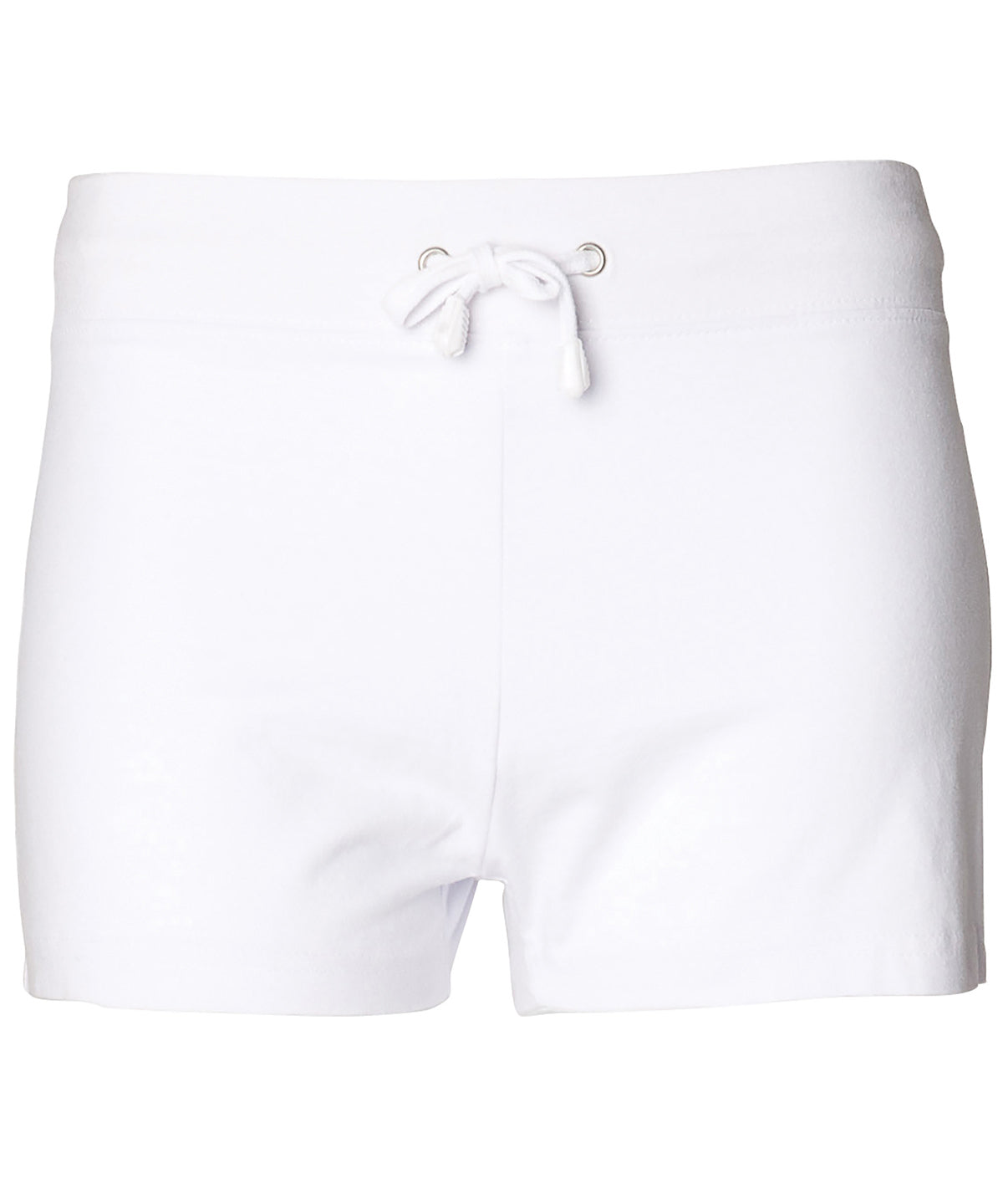 White - Women's shorts - GarmentEmbroidery