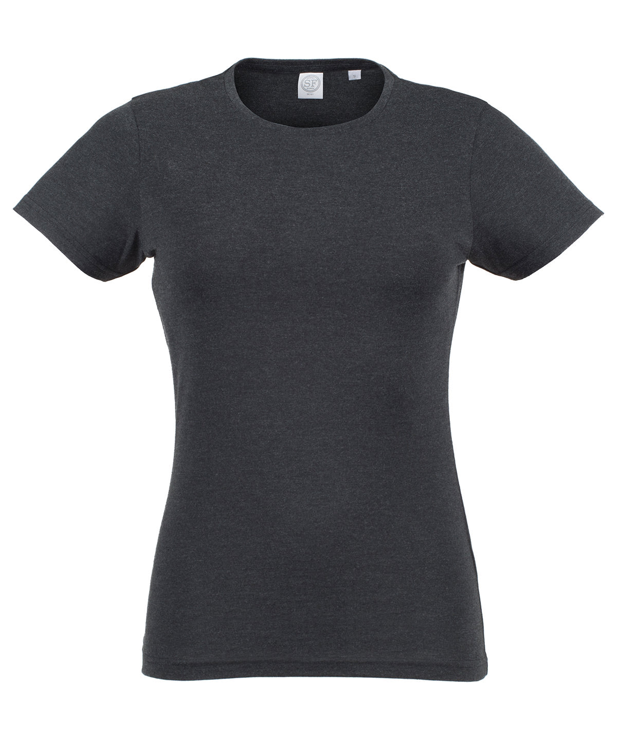 Black Triblend - Women's triblend T - GarmentEmbroidery