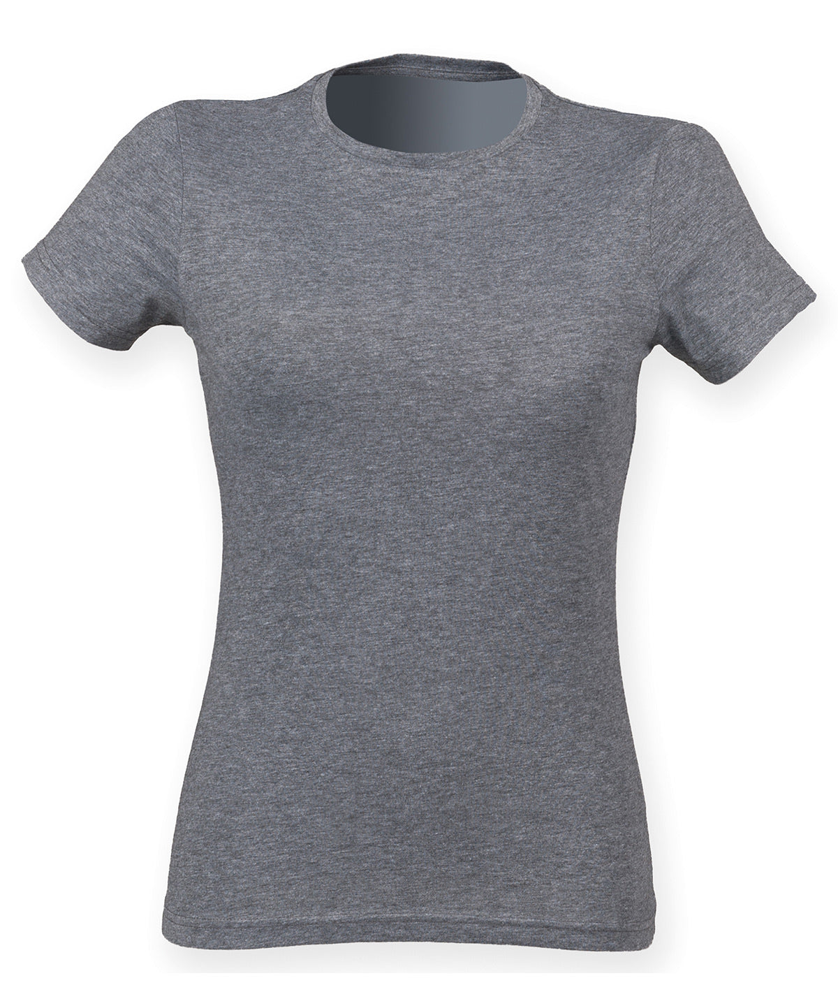 Grey Triblend - Women's triblend T - GarmentEmbroidery
